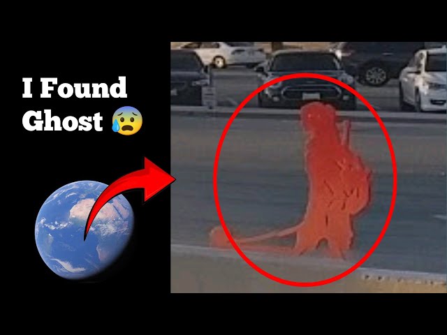 I Found proof Real ghost catch on Google Earth🌎 😨 & Google Maps#earthsecrect400