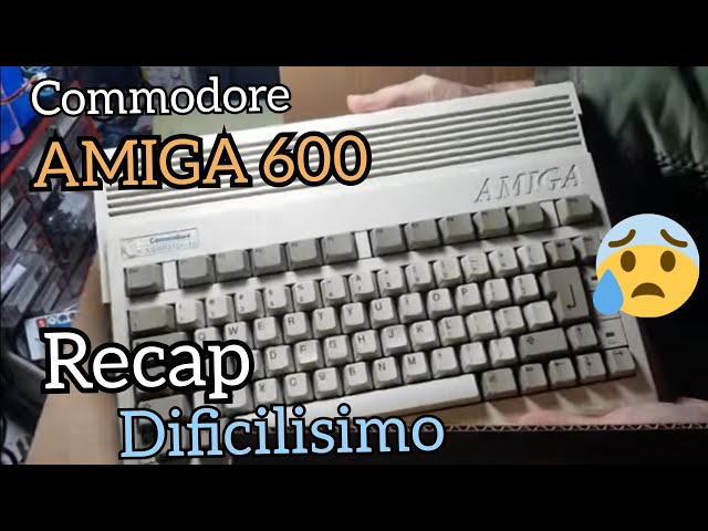 Amiga 600 HD! Recap y Reparacion.