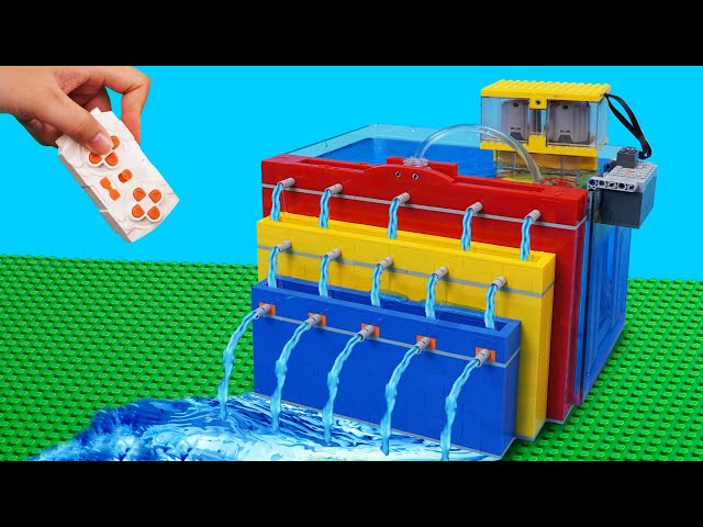 Building & Testing Lego Technic WATER PUMP 2024 Compilation