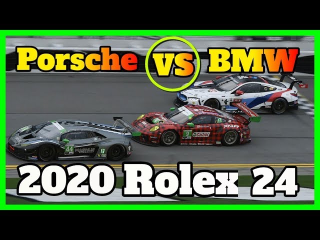 2020 Rolex 24 Daytona Porsche VS BMW Head To Head
