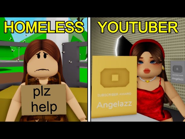 HOMELESS to YOUTUBER..(Brookhaven RP)