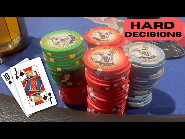 Making Hands On Dangerous Boards ??? -  Kyle Fischl Poker Vlog Ep 184