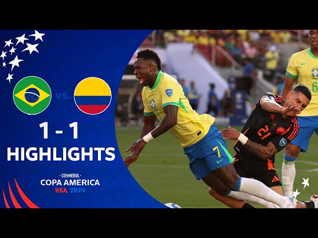 Brazil Vs Colombia LIVE | Copa América 2024 | Match LIVE Today!