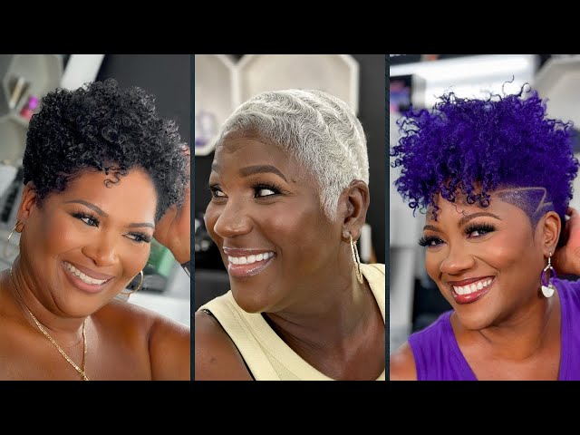 30 Coolest Feminine Undercut Pixie Cuts for African American Women Over 50 With Short Hair in 2024