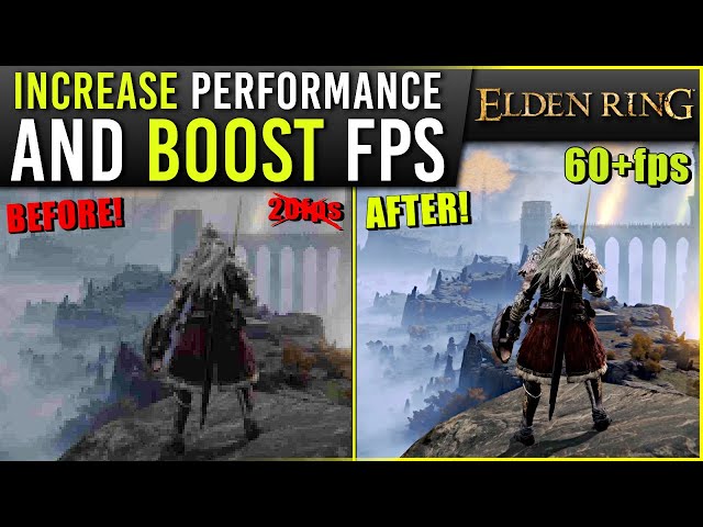 ELDEN RING Guide: How to BOOST FPS and OPTIMISE Performance (Fix LAG & Stutters)