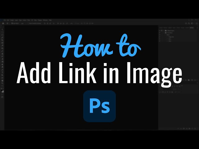 How to Add Link in Image in Photoshop