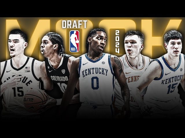 2024 NBA Mock Draft: 1st-Round Predictions from No.1 to No.10 Pick