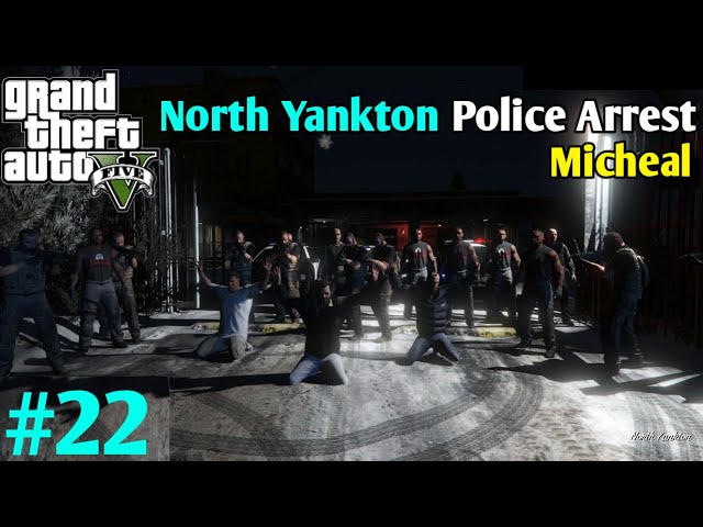 North Yankton Police Arrest Micheal | #gameplay #gta5