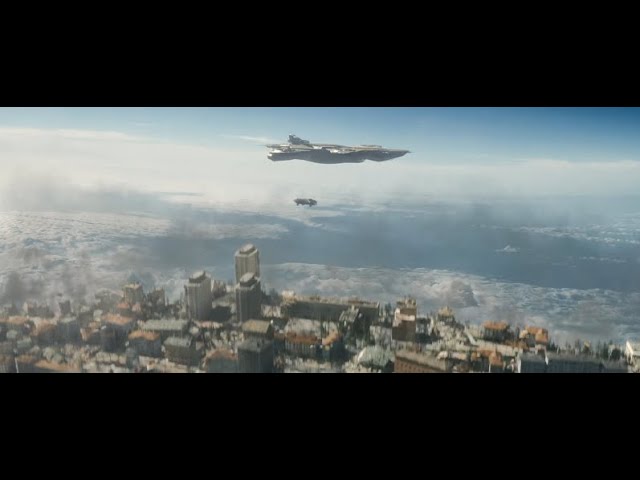 Destroying Sokovia (Avengers Age Of Ultron 2015) 4K