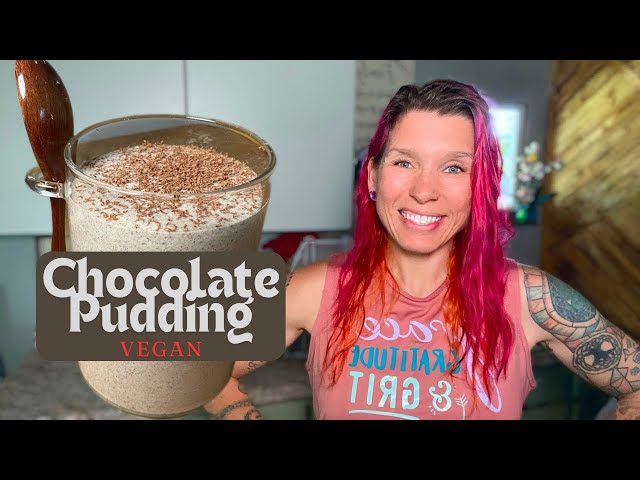 EASY Weight Loss Dessert || High Protein, Healthy, Vegan Chocolate Pudding