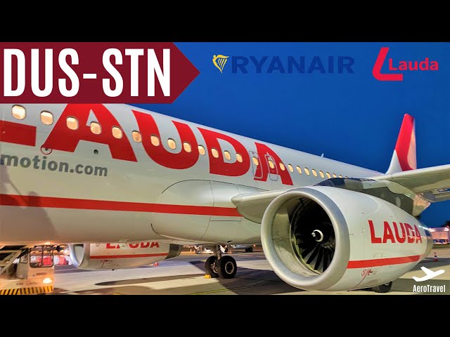 LAUDA / RYANAIR AUSTRIA TRIPREPORT | DÜSSELDORF - LONDON (STN) | AIRBUS A320 | LAST FLIGHTS FROM DUS