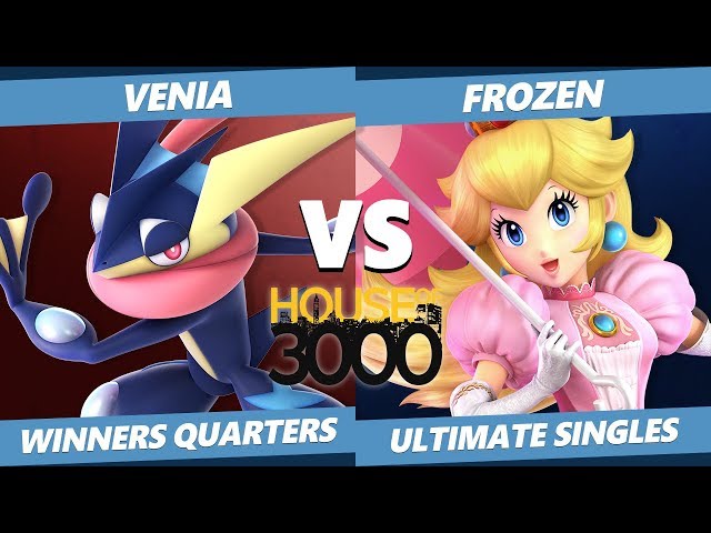 Smash Ultimate Tournament - DA | Venia (Greninja) Vs. Ho3K | Frozen (Peach) Xeno 148 SSBU WQ