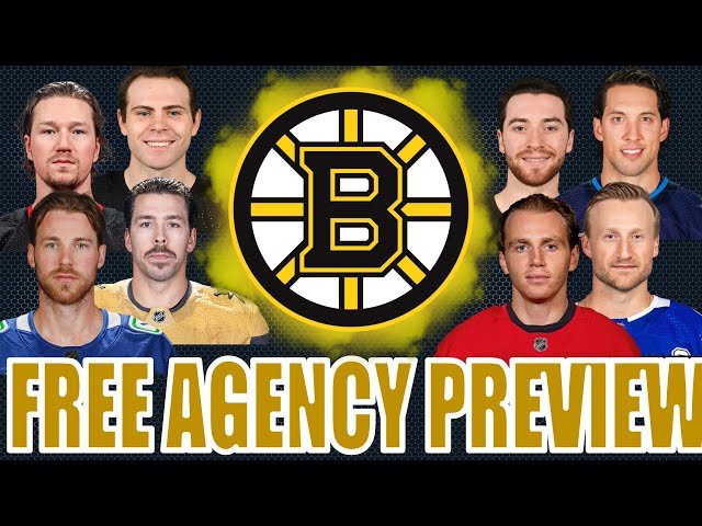 BOSTON BRUINS FREE AGENT FRENZY UPDATE!!! Boston Bruins Free Agency Preview!!!
