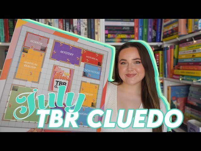 I NEVER thought I would read these books 👀 tbr cluedo picks what i read! 🔎 july tbr - ep 35