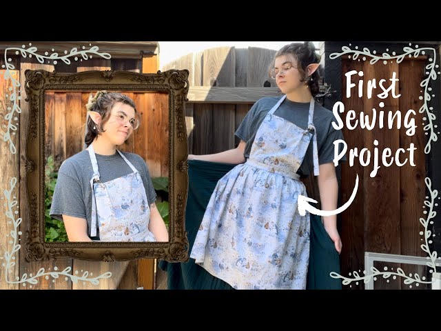 Trying To Teach Myself How To Sew: Making An Apron