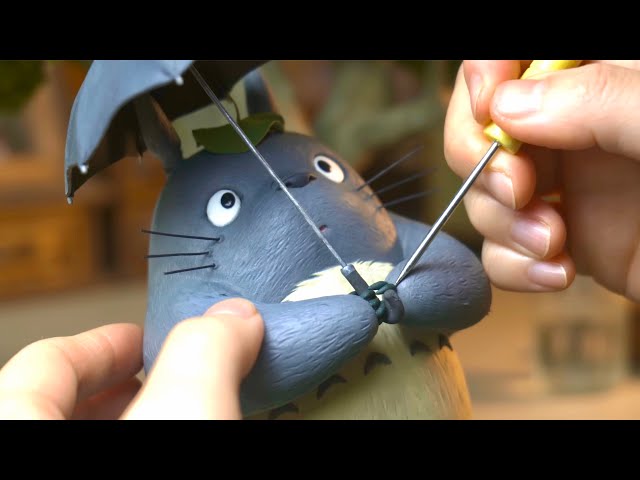 How to make TOTORO Diorama with clay