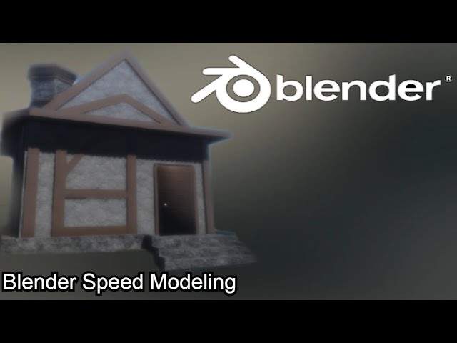 Speed Modeling a medieval House