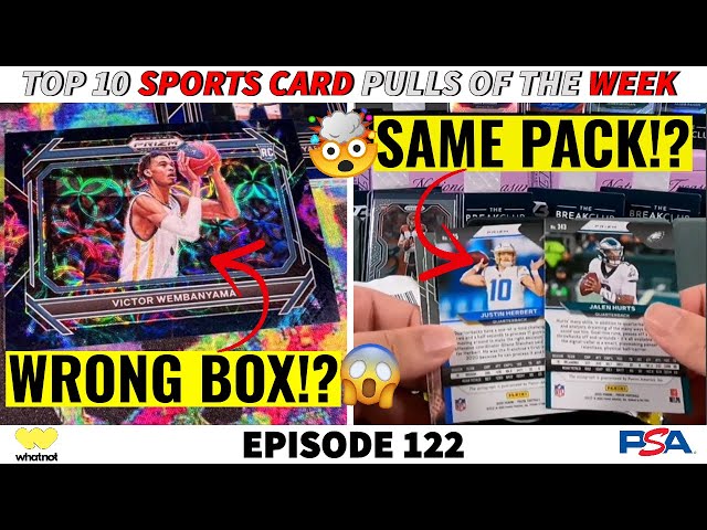 YOU DON'T WANT TO MISS THIS ONE! | Top 10 Sports Card Pulls Of The Week | EP 122