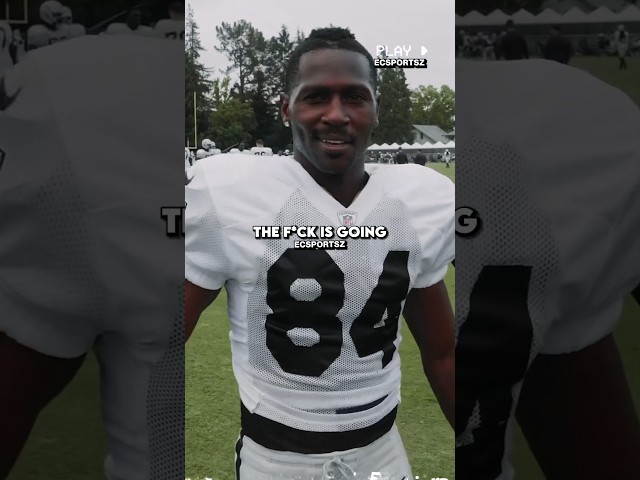 Maxx Crosby on How Antonio Brown was on the Raiders🤯 #nfl #shorts