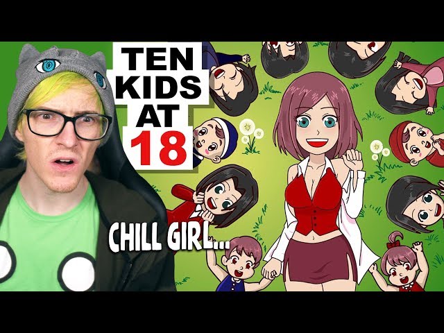 She had "10 Kids at Age 18" CHILL GIRL -  Reacting to "True Story" Animations