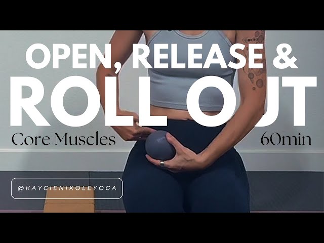 Release Lower Back & Deep Core Muscles: Yoga & Rolling Out with Therapy Balls or Tennis Balls