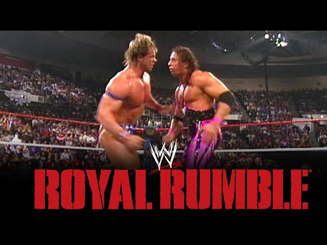 Bret Hart and Lex Luger declared co winners of the Royal Rumble