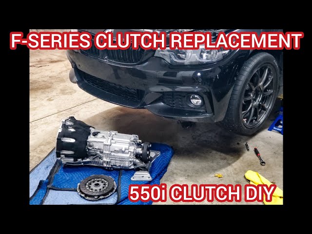BMW F-series Clutch Replacement (2018 440i)