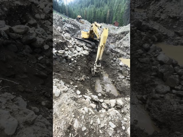 First miners in Bourne Oregon to get to bedrock