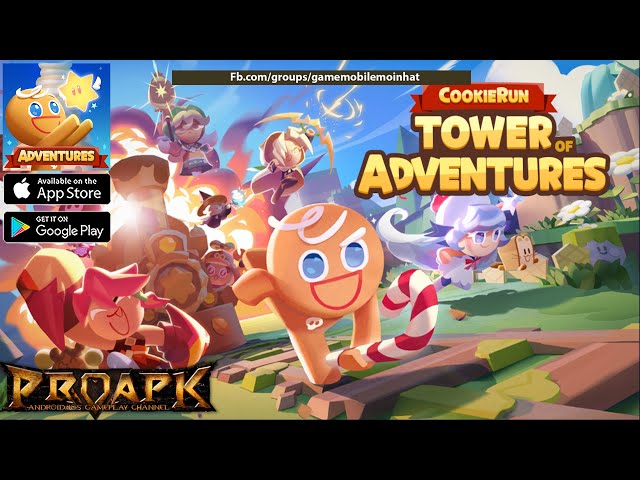 CookieRun: Tower of Adventures Gameplay Android/ iOS (Official Launch)