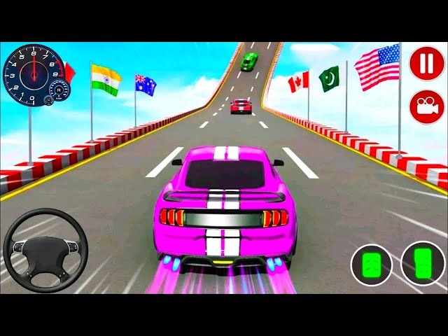 Muscle Car Stunt Games 🟢🚘 Gameplay 701 - Best Car Stunt Games For Android √- Star Mobile Gaming