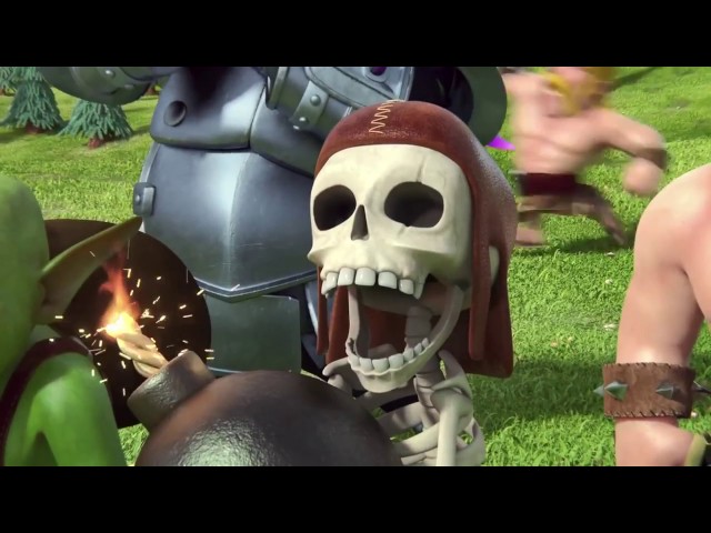 Clash of clans NEW animated movie Newest trailer