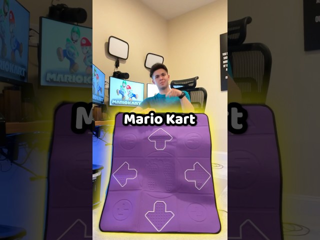 Mario Kart With Dance Mat?