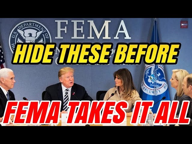7 Items FEMA Will Confiscate in an Emergency