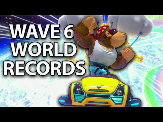Reacting to Every Wave 6 World Record in Mario Kart 8 Deluxe