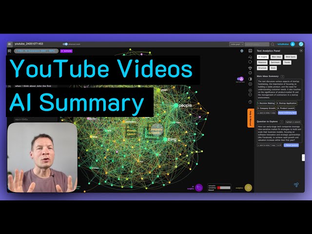 How to Summarize YouTube Channel Videos with a Knowledge Graph and AI