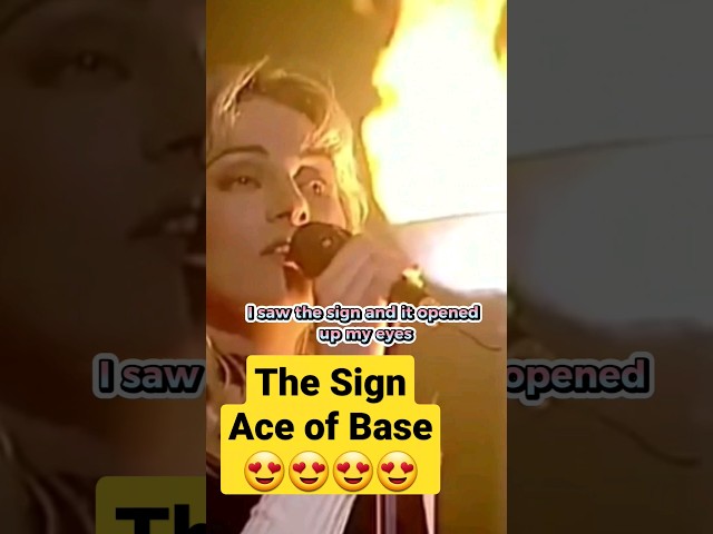 The Sign - Ace Of Base (Lyrics) #shorts #thesign #aceofbase #remastered