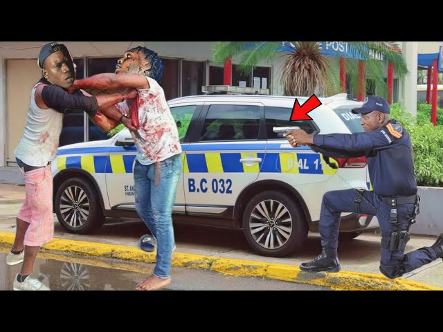 Skeng an valiant f!gh+ caught on camera Police part dem + Kartel life in serious danger!