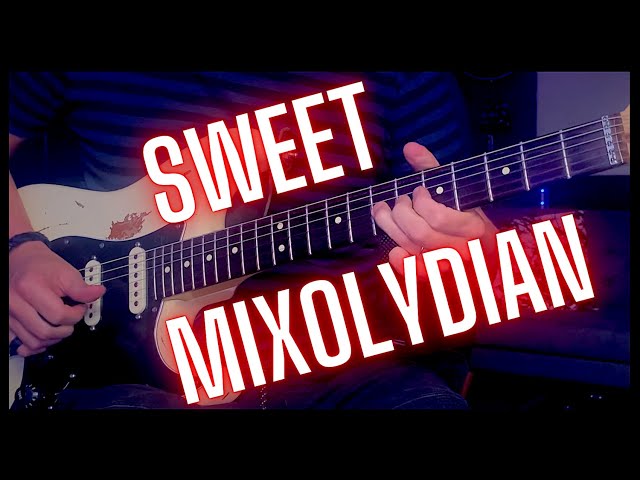 Sweet Mixolydian Guitar Backing Track Jam (A)