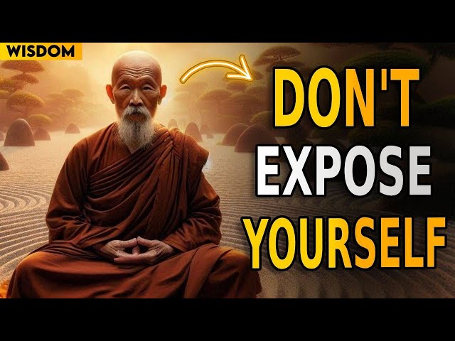 Don’t Expose Yourself | Zen Motivational Story| Self-healing & Self Love Journey| Buddhist Teachings
