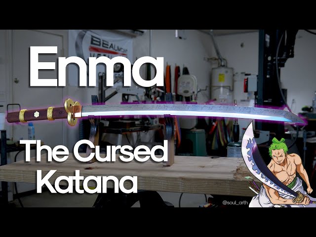 Making Enma, Zoro's Katana from One Piece