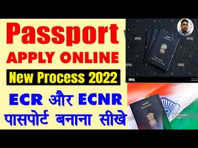 How To Apply For Indian Passport ECR Vs ECNR  Indian Passport Online Kaise Banaya ECR Vs ECNR 2022