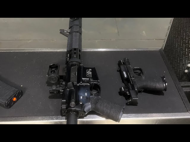 Smith & Wesson M&P sport two AR 15 rifle build on
