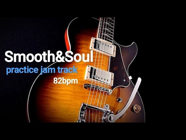 Alternative Smooth Jazz Practice Backing Track for improvisation 82 bpm -  two chords modulation