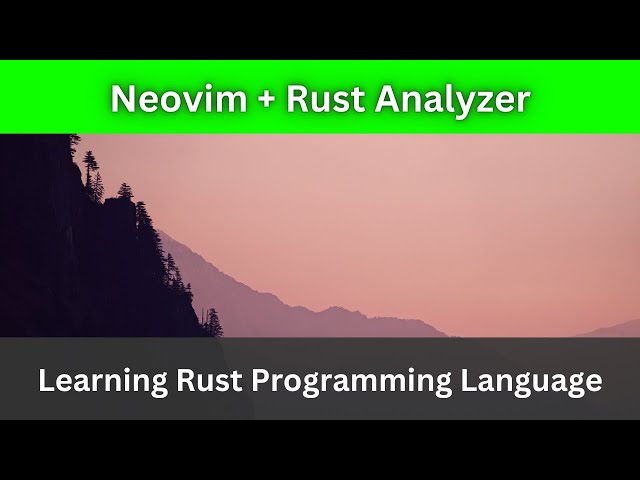 Neovim + Rust 😱 | Rust Language