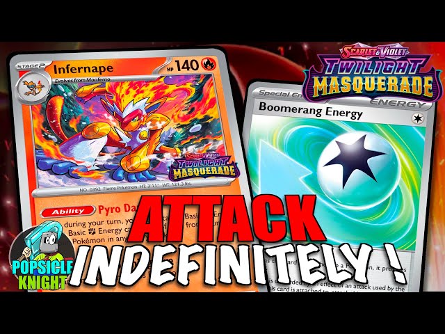 INFERNAPE : Keep Reattaching The Boomerang Energy After Attacking! (TWILIGHT MASQUERADE)