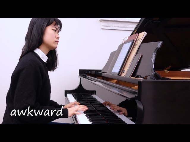 Practicing Chopin Polonaise...so awkward 🤨 | Tiffany Vlogs #52