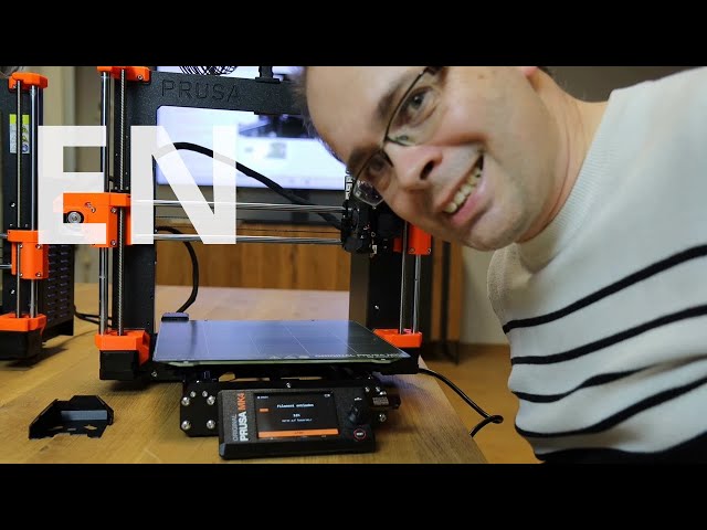 My Prusa MK4 3D Printer Build - Part 2: From the display to the first print
