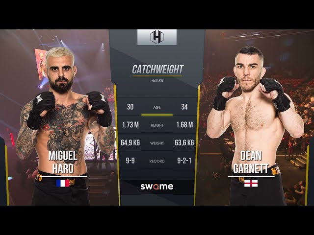 THE FASTEST KO EVER (FULL FIGHT) | DEAN GARNETT vs MIGUEL HARO | HX MMA#6