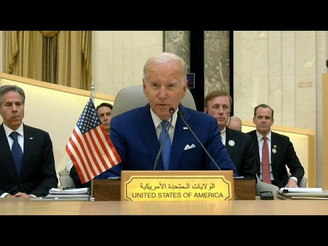 Biden tells Arab leaders US 'will not walk away' from Middle East | AFP