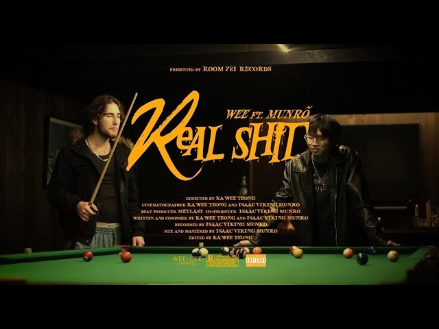 WEE - Real Shit ft. MUNRÕ (Offficial Music Video)